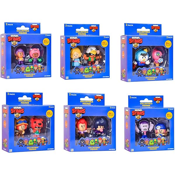 Amazon.co.jp: 【公式ライセンス商品】Brawl Stars ミニフィギュア